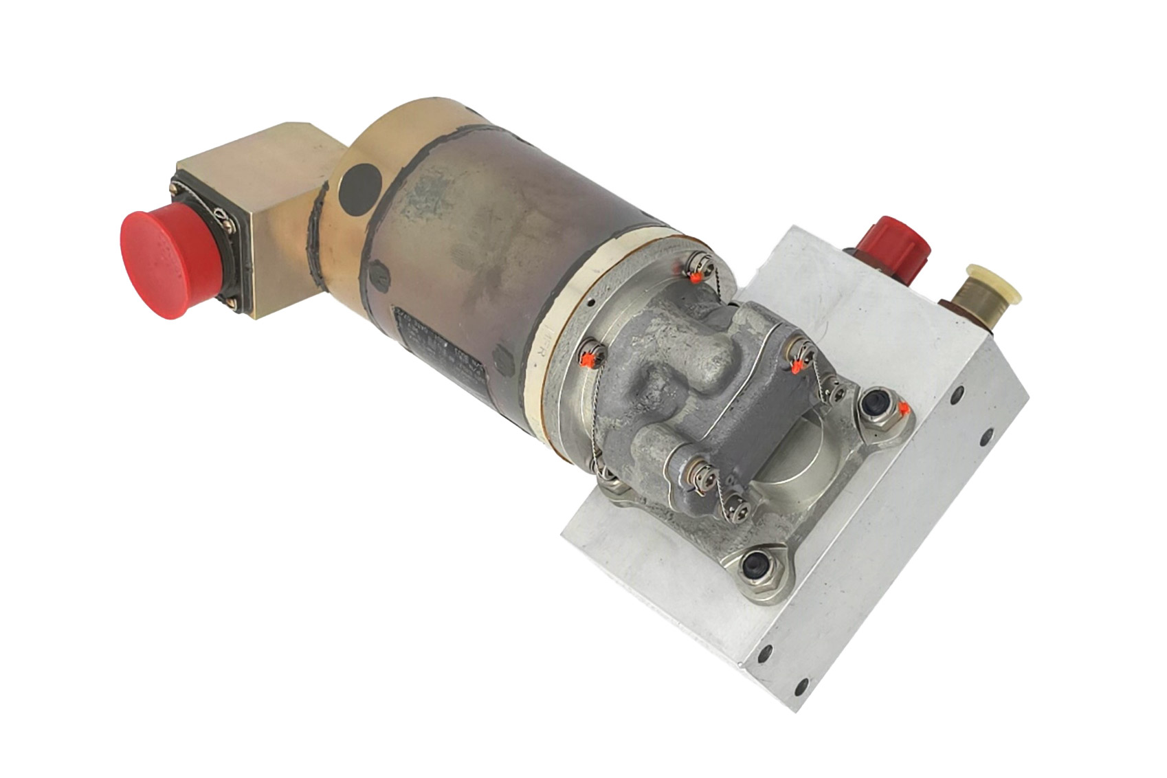 DC motor driven hyrdaulic pump